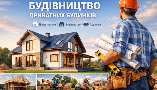 Будівництво приватних будинків ТОВ РДМ
