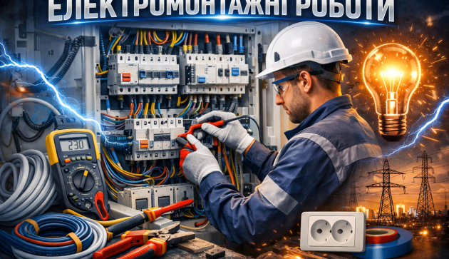 Електромонтажні роботи ТОВ РДМ